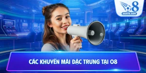 Các khuyến mãi đặc trưng tại O8