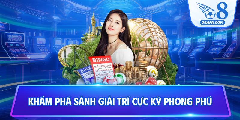 Khám phá sảnh giải trí cực kỳ phong phú